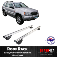 2x Cross Bar Roof Racks for Jeep Grand Cherokee 1999-2009 Raised Roof Rail