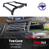 UTE TUB CAGE UNIVERSAL STEEL HEAVY DUTY SUITS MOST UTES ADJUSTABLE WIDTH HEIGHT