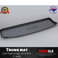 Cargo Mat Boot Liner Trunk Mat for Toyota Kluger 2014 - 2019 (7 seat version)