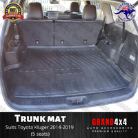 Cargo Trunk Mat Boot Liner for Toyota Kluger 2014 - 2019 (5 seat version)