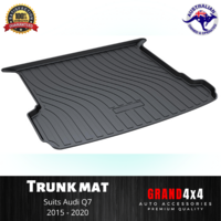 Heavy Duty Cargo Mat Boot Liner Trunk Mat to suit Audi Q7 2015 - 2020