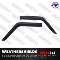 Premium Weathershields Window Visors  for Toyota Landcruiser 70 76 78 79 series