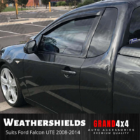 Weathershields Window Visors for Ford Falcon FG FG-X UTE 2008-2014 FGX