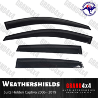 Weathershields Window Visors  for Holden Captiva 2006-2019 Weather Shields