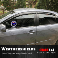 Weathershields Window Visors  for Toyota Camry 2006-2012 Weather Shields 