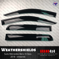 Weathershields Window Visors for Mercedes Benz X-Class 2017-2020