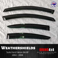 Weathershields Window Visors for Ford Falcon BA BF Fairmont Futura 2002 - 2008 