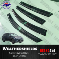 Premium Weathershields Window Visors for Toyota Rav4 2013 - 2018 Rav-4
